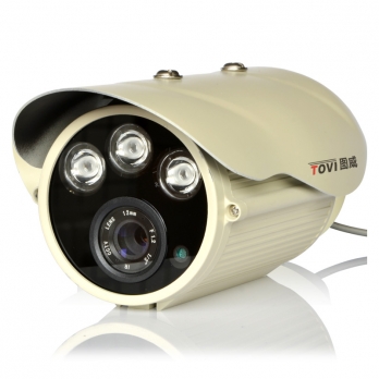 圖威TV-CC2D15-IT6	700TVL 高清60米點陣紅外攝像機(1/3