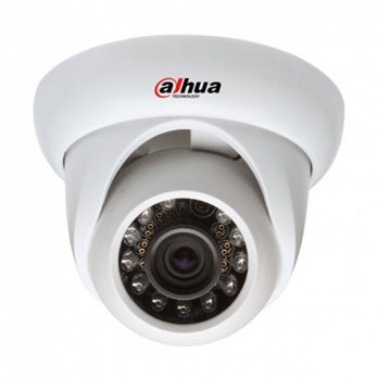 大華 DH-IPC-HDW1100S 高清(100萬像素720P)紅外迷你海螺網絡攝像機(POE供電)(1/3